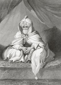 ボルヌのシェイク、1826年 作： English School