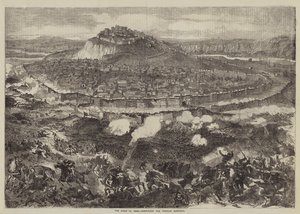 カルスの包囲戦、トルコ軍の出撃（エングレーヴィング 作： English School
