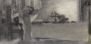 呪文、1870年頃（木炭） 作： English School