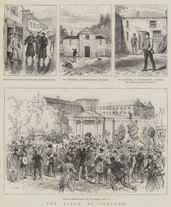 The State of Ireland (the engraving) 作： English School