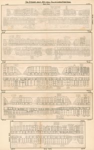 タリスロンドンストリートビューからの1844年頃のストランド 作： English School
