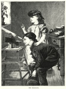 望遠鏡（彫刻 作： English School