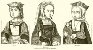 カスティーリャのフィリップの三人の子供 作： English School