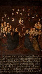 祈りのタウンリー家、1800年頃 作： English School