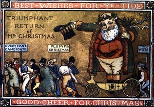 The Triumphant Return of Mr.Christmas (litho) 作： English School