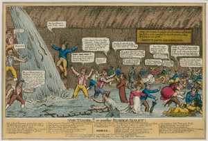 トンネル、または別のバブルバースト。漫画 作： English School