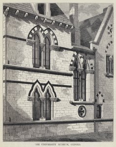 オックスフォード大学博物館（彫刻 作： English School