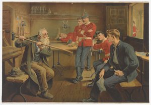 ベテラン、1895年頃 作： English School