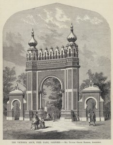 The Victoria Arch, Peel Park, Salford (England) 作： English School
