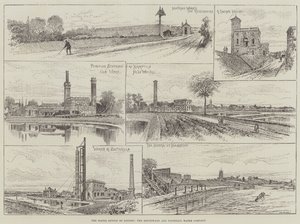 The Water Supply of London, the Southwark and Vauxhall Water Company (e.g. engraving) 作： English School