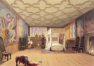 ホワイトルーム、コートヘルハウス、1830年〜40年 作： English School