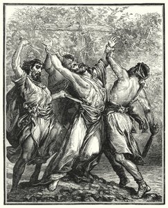 The Wicked Husbandmen (the engraving) 作： English School