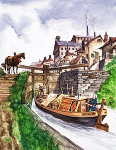 英国の素晴らしい物語：運河が作られた理由 作： English School