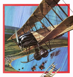 木製の戦士、またはAVRO 504 作： English School