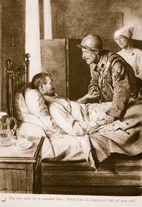 負傷した兵士のための最高の強壮剤：すべてがうまくいく戦場からの言葉、1914-19 作： English School