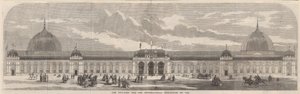 1862年の国際展覧会のための建物 作： English School