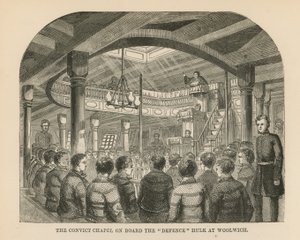 ディフェンスハルクに搭乗した囚人礼拝堂 作： English School