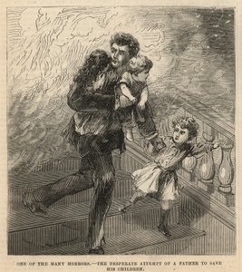 父親が子供を救おうとする必死の試み 作： English School