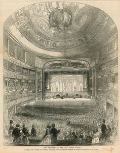 1847年4月27日のDrury Laneシアターでのアートユニオン賞の抽選