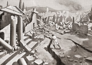 紀元前464年、古代ギリシャのスパルタで起きた地震（Hutchinson