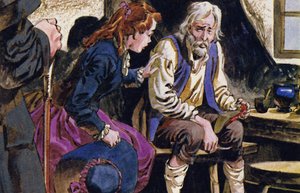 年配の靴屋は彼の娘を認識しませんでした 作： English School