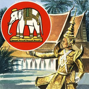 象、タイの紋章 作： English School