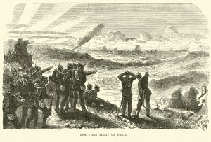 1870年9月、パリの最初の光景 作： English School