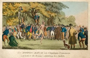 Clapham Commonのホッピングマッチ 作： English School