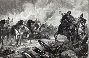 グラヴェロットの馬、「レジャーアワー」、1888年 作： English School