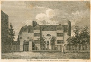 サミュエルリチャードソンがクラリッサを書いたロンドンのフラムの近くのパーソンズグリーンの家 作： English School