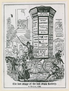 最後の州の宝くじの最後の段階。バラード1826