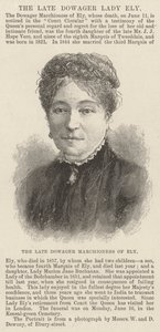 今は亡きElyのDowager Marchioness(彫刻) 作： English School