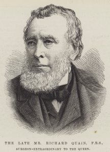 故リチャード・クイン氏（FRS）、女王の特命外科医（彫刻）。 作： English School