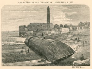 1877年9月8日、クレオパトラの打ち上げ 作： English School