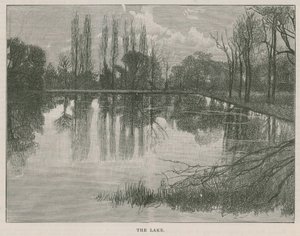 ハイゲートの新しい公共公園：湖 作： English School