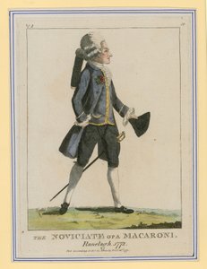 マカロニの修練院、ラネラー、1772 作： English School