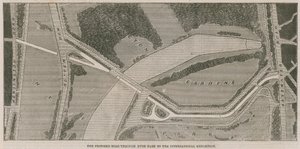ハイドパークを通り国際展示場へと続く道路案 作： English School