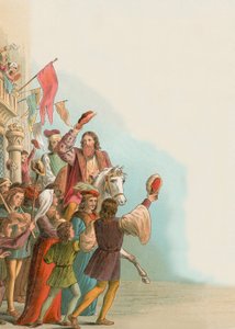 スペインでのコロンバスのレセプション 作： English School