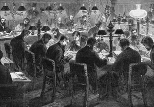 下院の記者室 作： English School