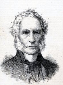 右の牧師アルフレッドオリバント（1798-1882）グラフィックからのイラスト1883年1月13日 作： English School