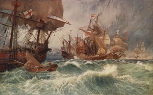 降伏する召喚状：スペイン軍艦隊への攻撃事件、1588年