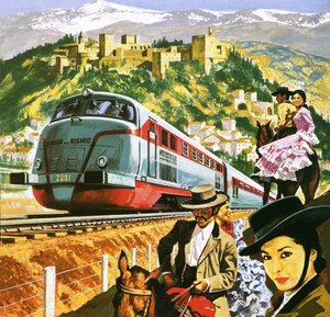 スペインの列車 作： English School