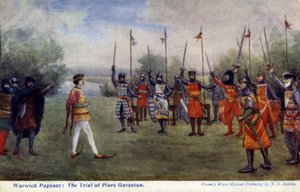 Piers Gavestonの裁判 作： English School