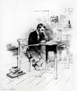 トーマス・カーライル（1795-1881） 作： English School