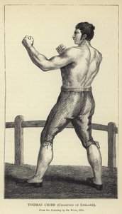 トーマス・クリブ、イギリスのチャンピオン、ド・ワイルドの絵画より、1811 作： English School