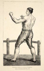 トーマス・クリッブ（イングランドのチャンピオン）、デ・ワイルドの絵画より