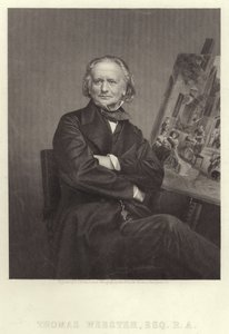 トーマス・ウェブスター、英語ジャンルの画家 作： English School