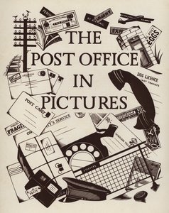 写真で見る郵便局』のタイトルページのイラスト