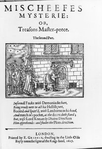 Mischeefes Mysterie or Treasons Master-peeceのタイトルページ-John Vicars 1617による第2部 作： English School