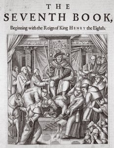 タイトルページ、セブンスブック、行為および記念碑からジョンフォックス、第9版、パブ。 1684 作： English School